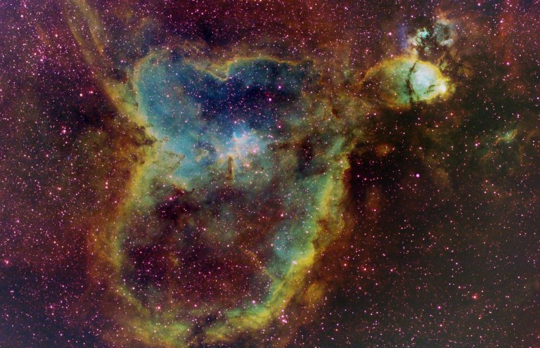 The Heart Nebula (IC 1805)